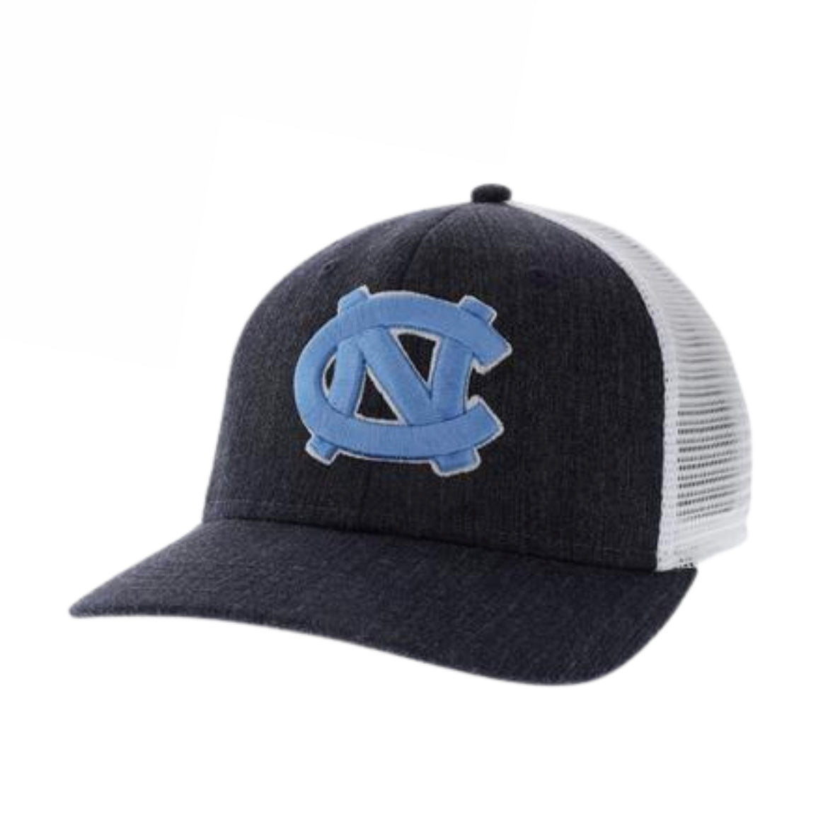 Navy UNC Mid-Pro Snapback Trucker Hat MPS