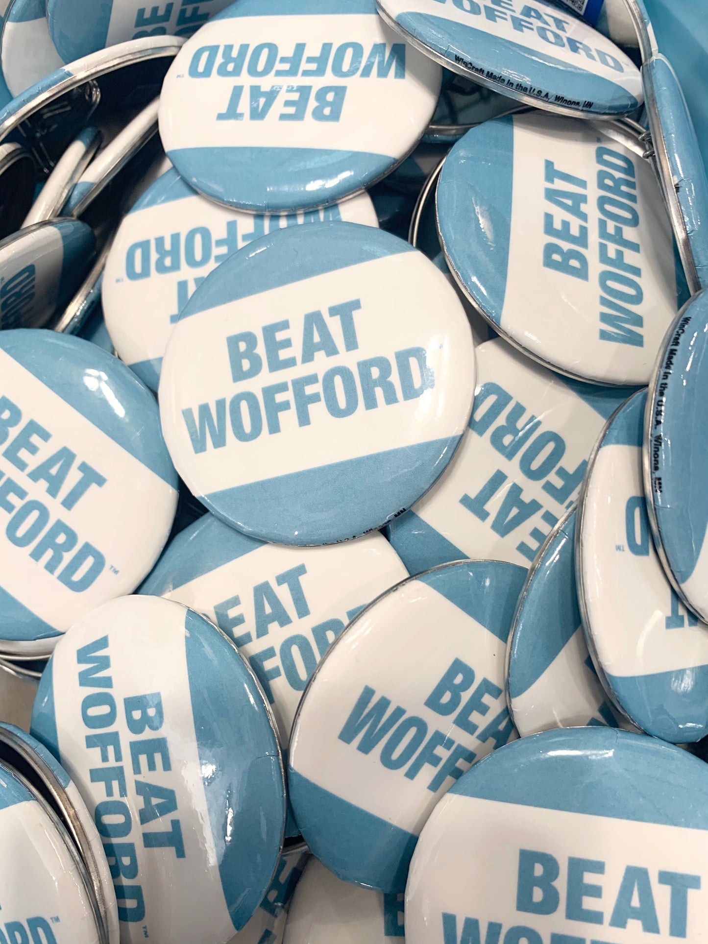 SHB Beat Wofford Button