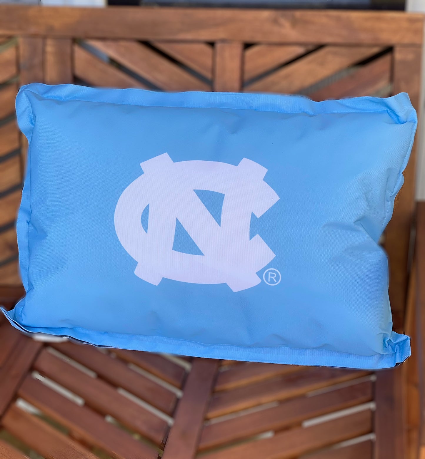 North Carolina Tar Heels Outdoor Throw Pillow Size Medium (Lumbar)