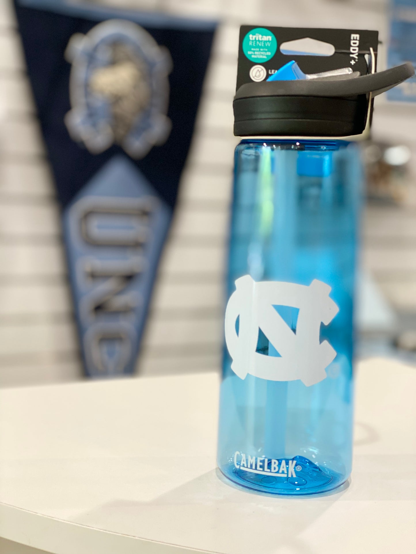 UNC Tar Heels Camelbak Water Bottle with Straw