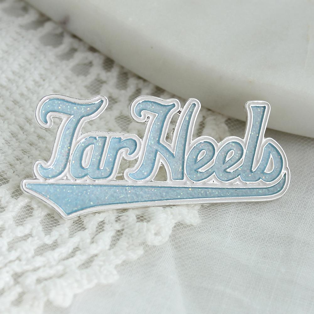 North Carolina Tar Heels Slogan Pin