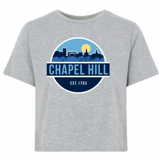 Franklin Street Chapel Hill Cropped T-Shirt