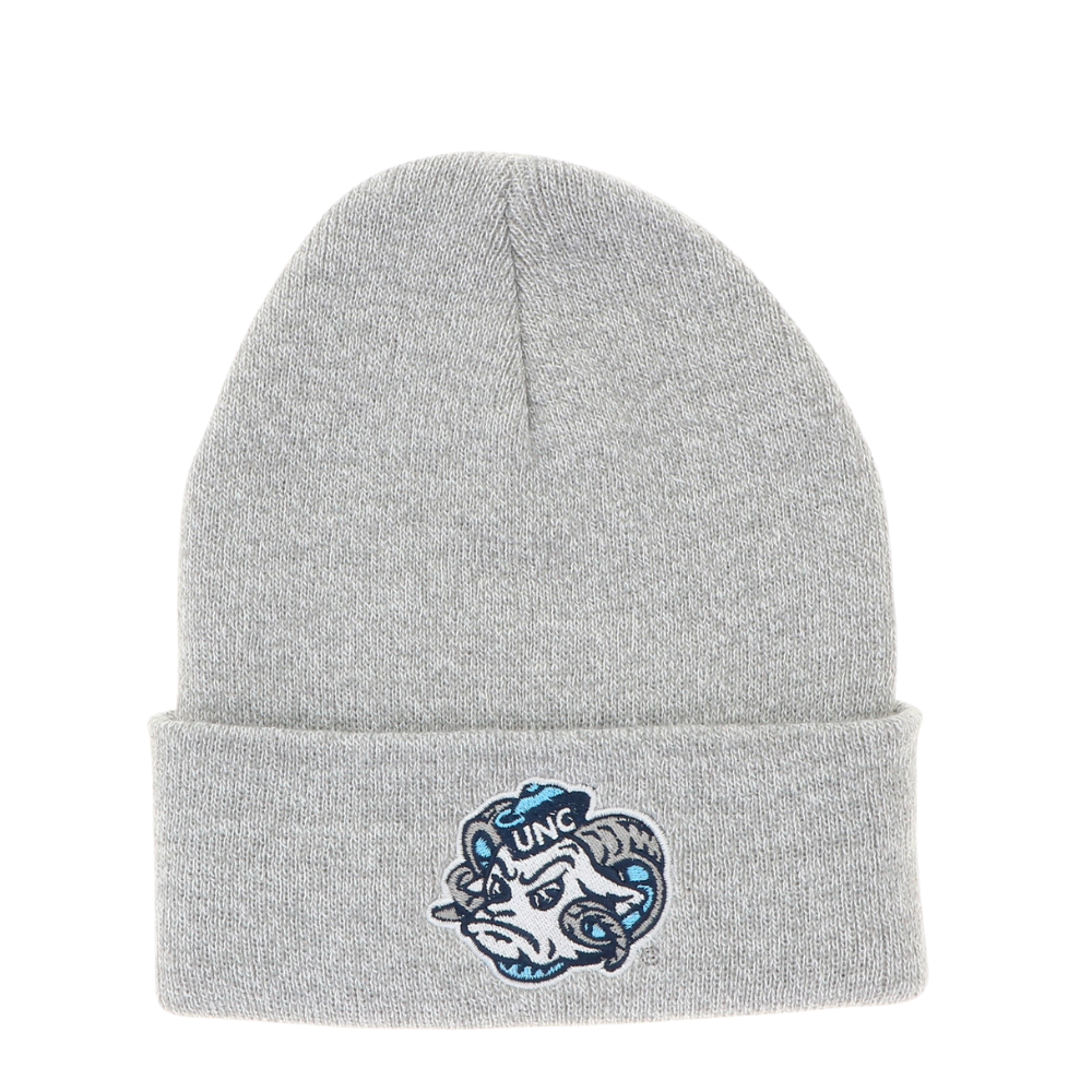 Carolina Winter Knit Hat with Light Blue Pom – Shrunken Head