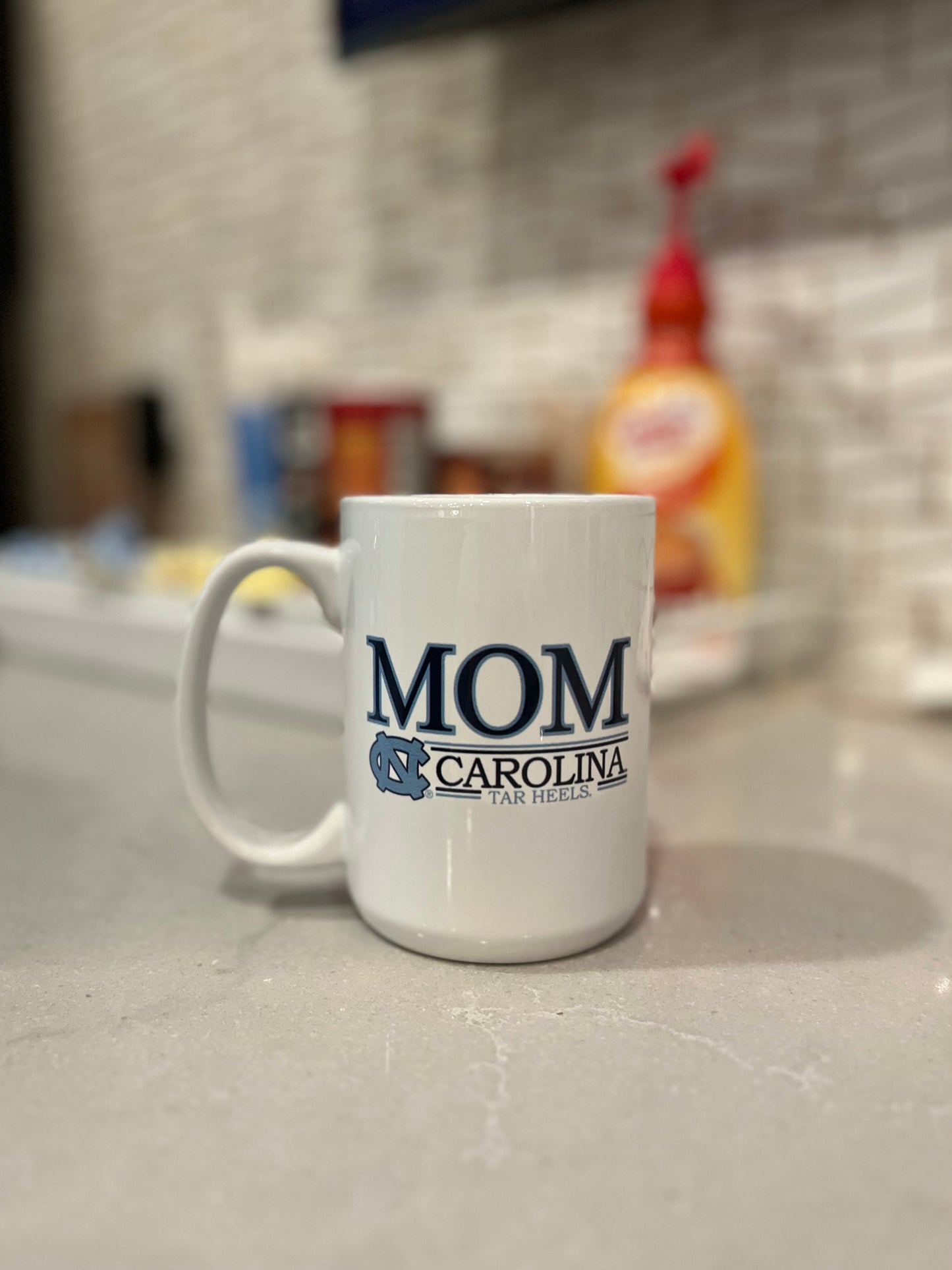 North Carolina Mom Coffee Mug Ceramic 15 oz