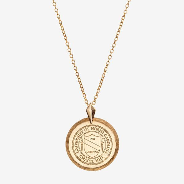 UNC Seal Necklace in Florentine Petite by Kyle Cavan Gold