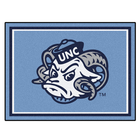 North Carolina Tar Heels 8x10 Rug with Ram Logo by Fanmats