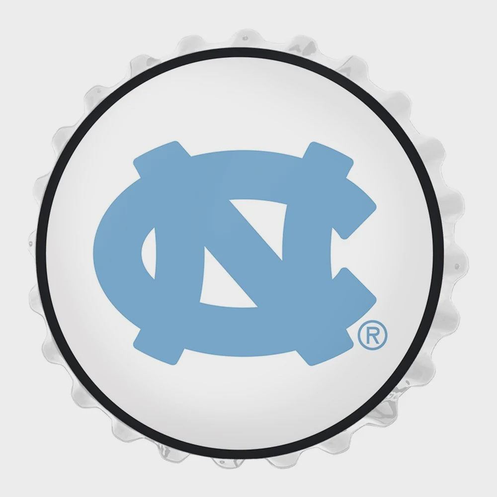 North Carolina Tar Heels Bottle Cap Wall Light