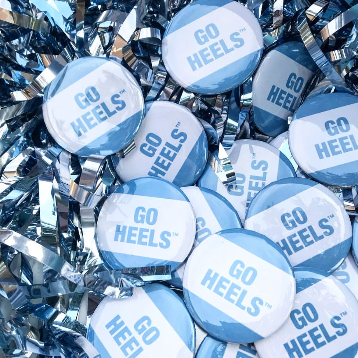 SHB Go Heels Button