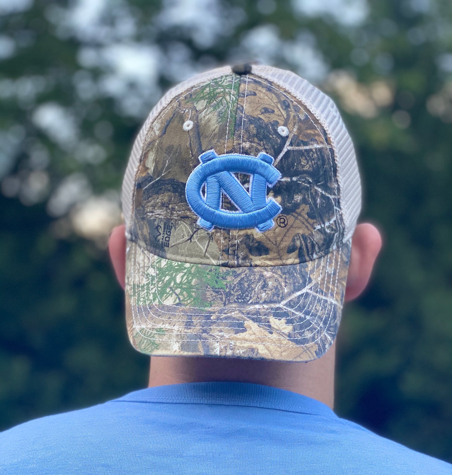 UNC Real Tree Edge Trucker Camo Hat by Legacy