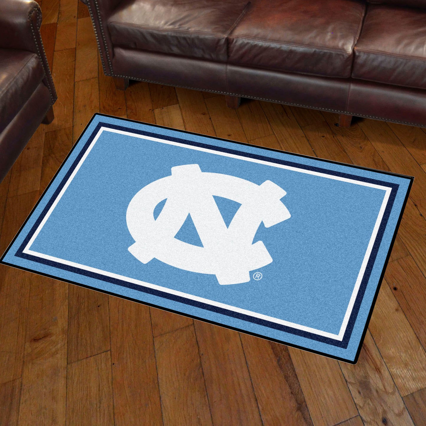North Carolina Tar Heels 3x5 Rug with NC Logo by Fanmats