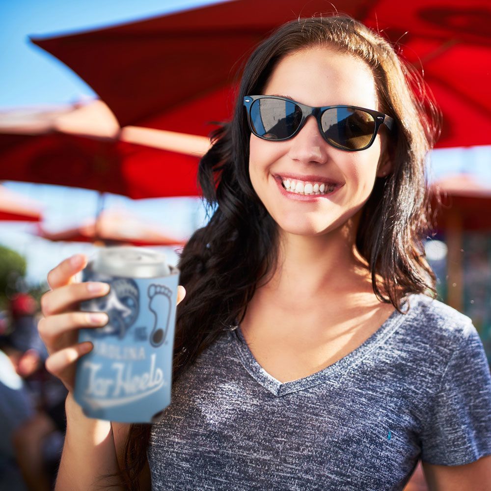 Carolina Tar Heels Scatterprint Can Cooler