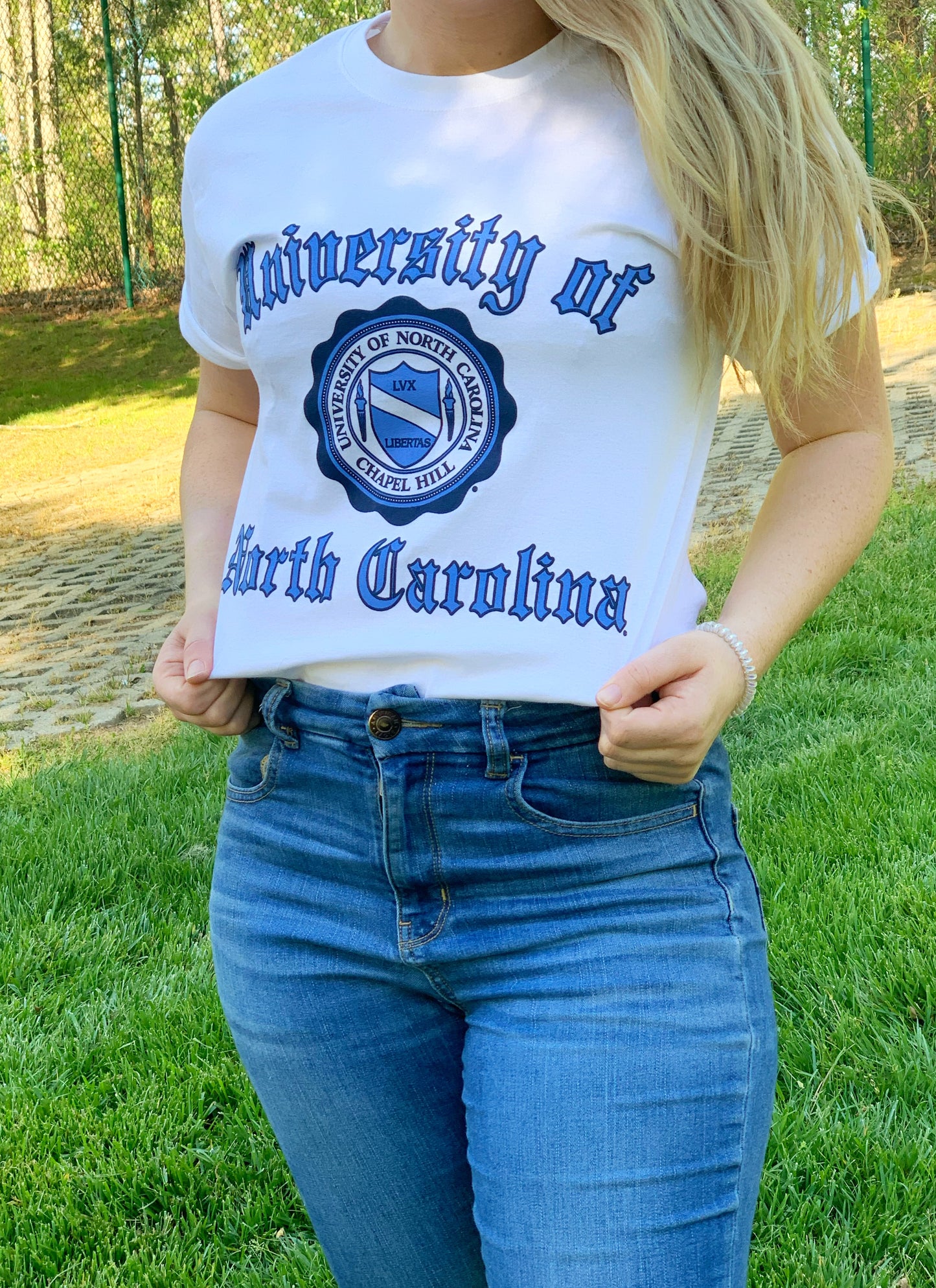Seal Vintage UNC T-Shirt White