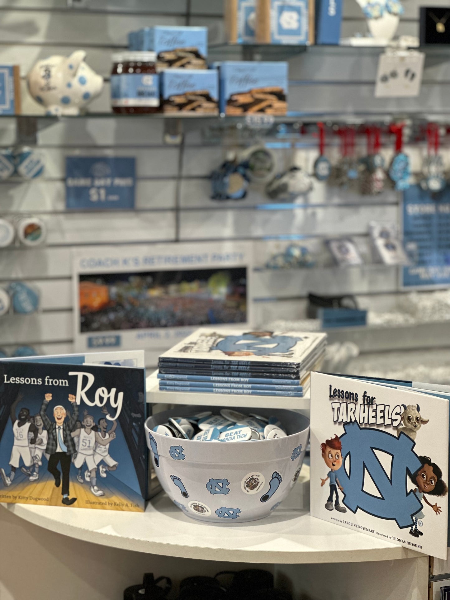 "Lessons for Tar Heels" UNC Kid's Book