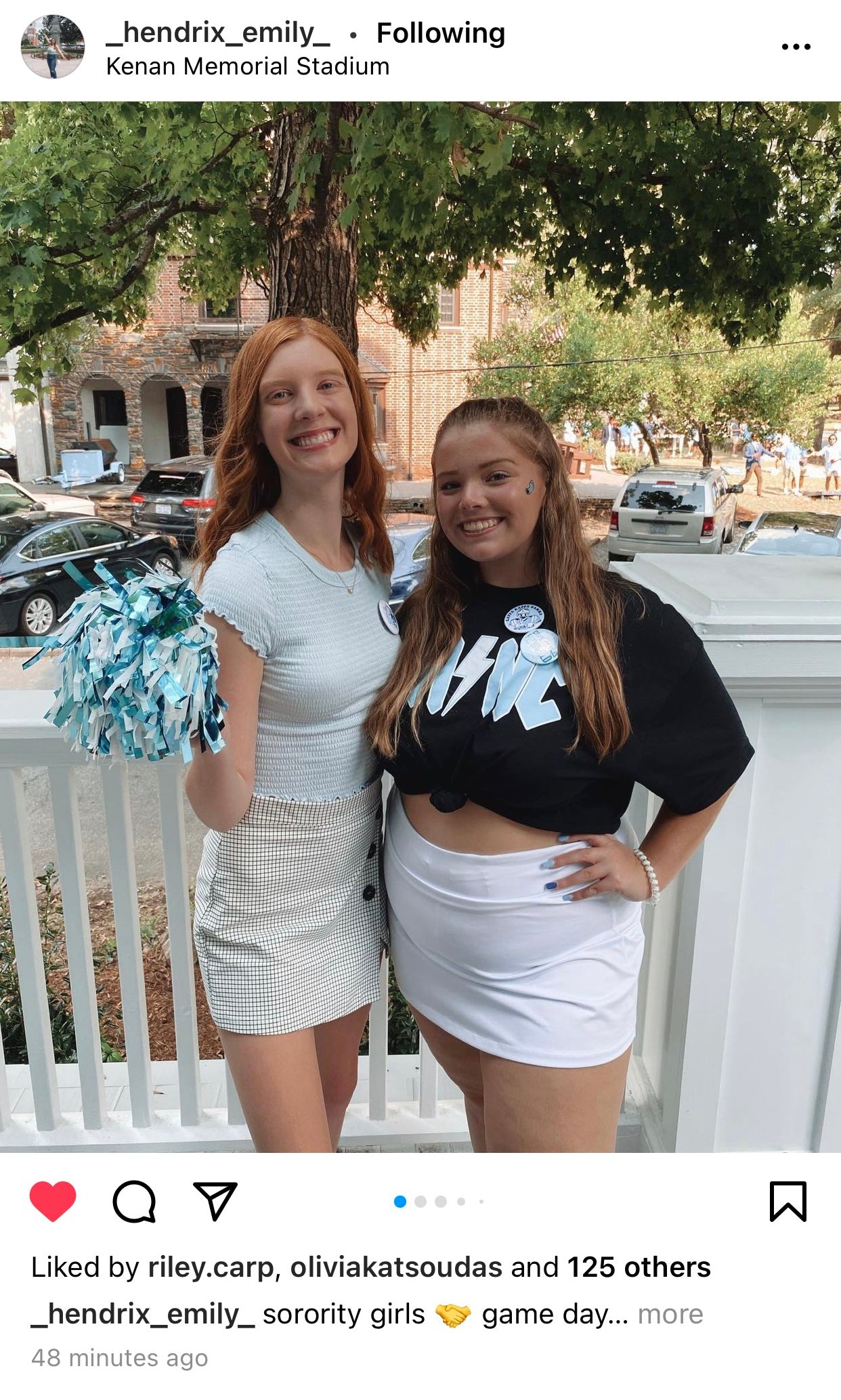 Chapel Hill North Carolina Rock Font Crop Top in Black