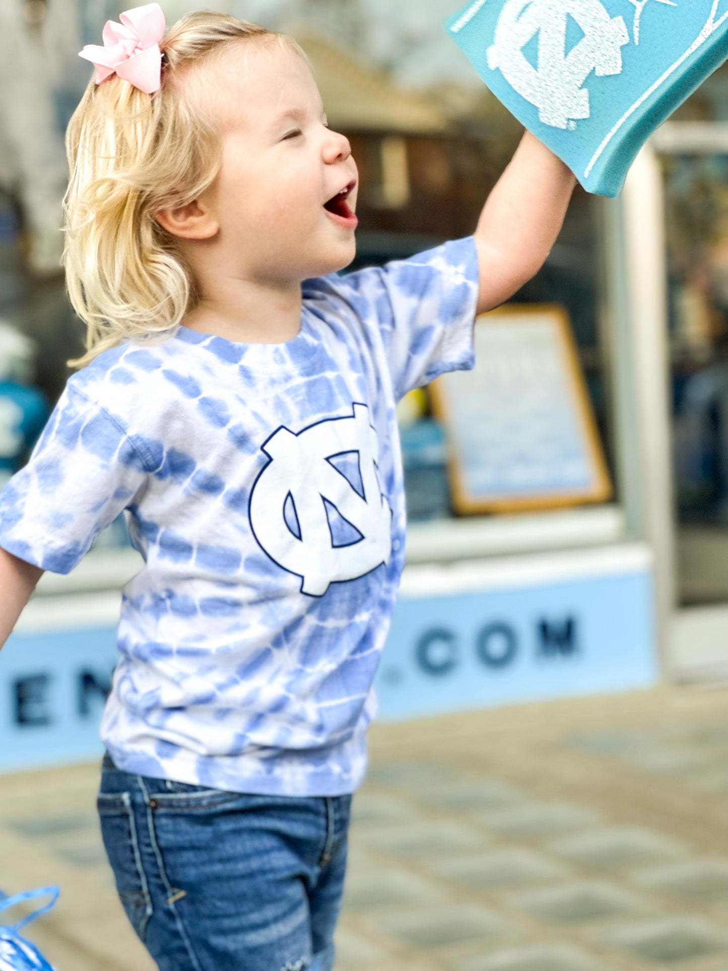UNC Toddler Tie Dye T-Shirt by Wes and Willy