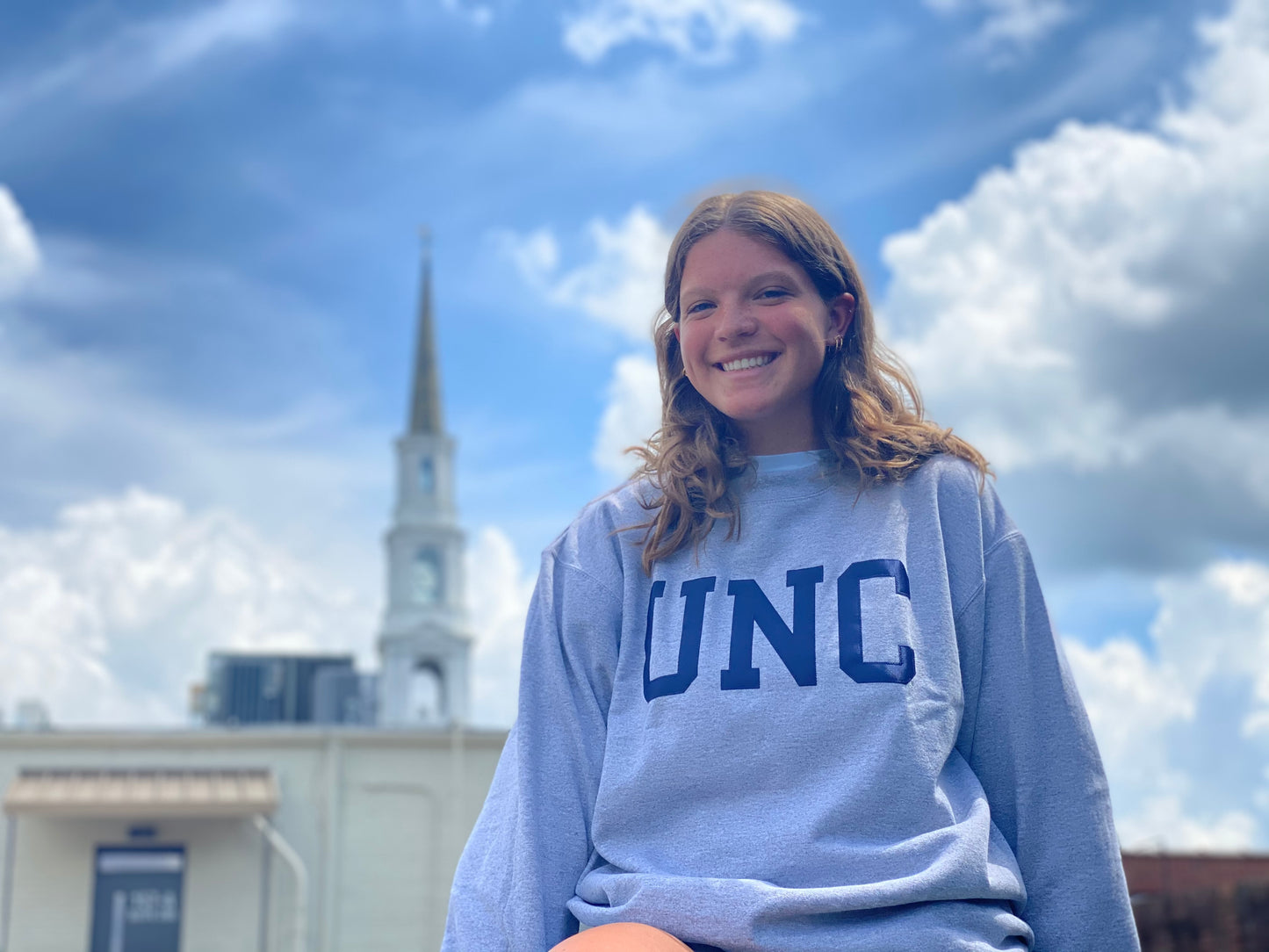 Vintage UNC Embroidered Crewneck by Champion