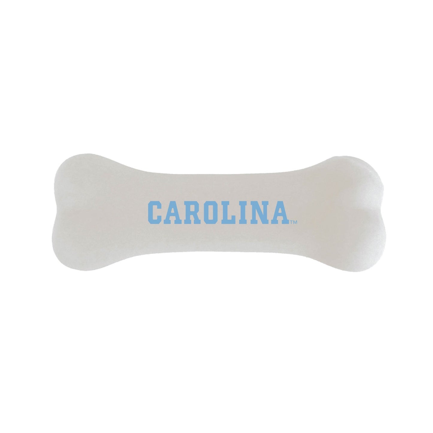 Carolina Tar Heels Squeaky Bone Dog Toy
