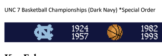 North Carolina Tar Heels National Championships Men's Belt by Smathers and Branson