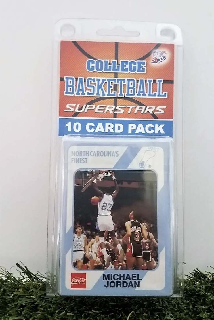 North Carolina Tar Heels Basketball Trading Cards 10 Pack