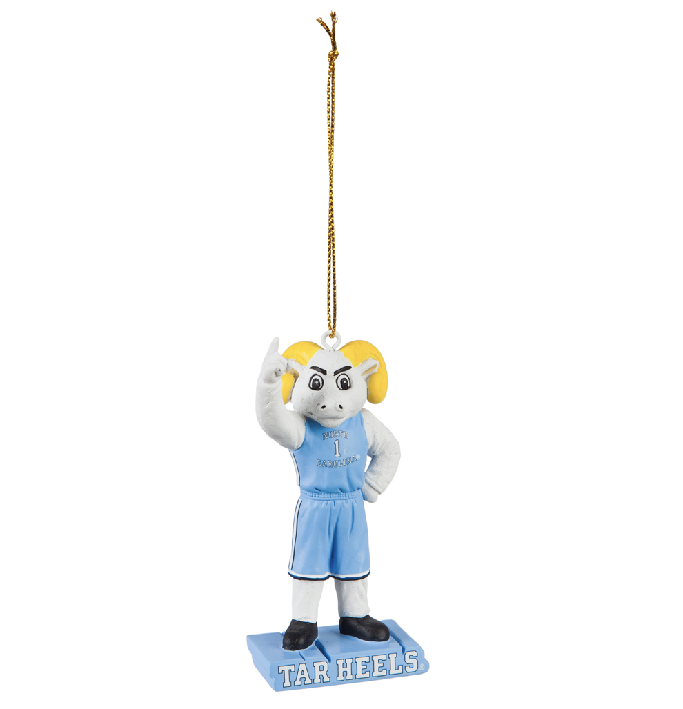 North Carolina Tar Heels Rameses Ornament