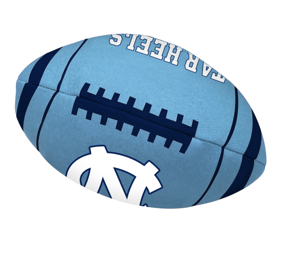 North Carolina Tar Heels Plush 9” Football Dog Toy