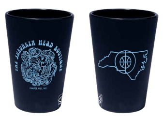 Carolina Basketball Court 1.5oz Shot Glass by Silipint