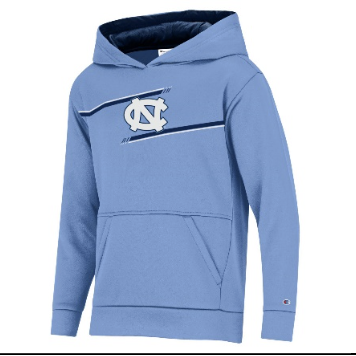 North Carolina Tar Heels Kid's Athletic Hoodie by Champion