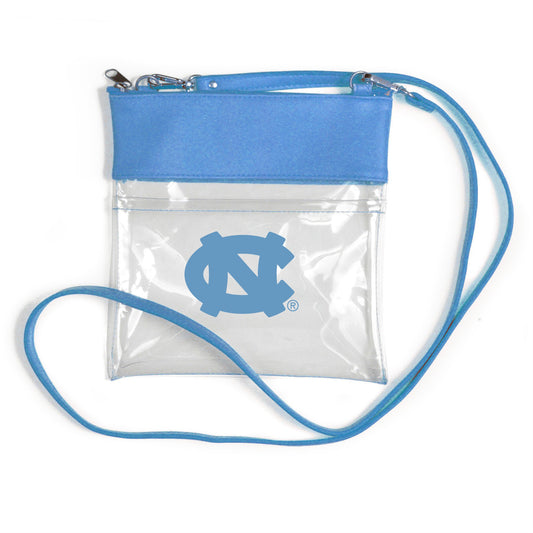 North Carolina Tar Heels Desden Clear Gameday Crossbody Purse