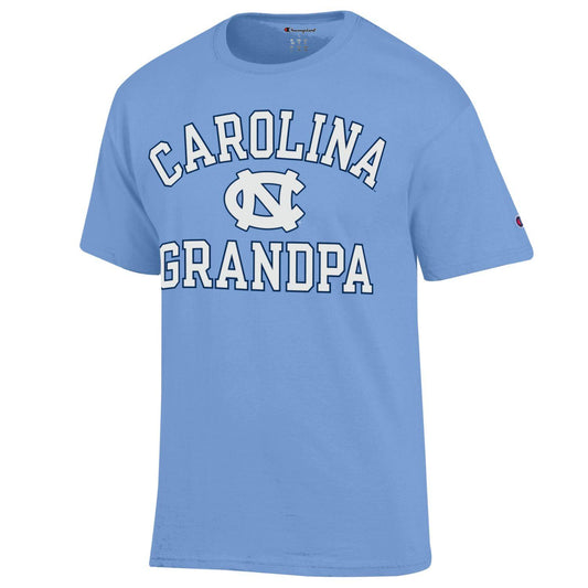 Carolina Grandpa T-Shirt in UNC Blue by Champion