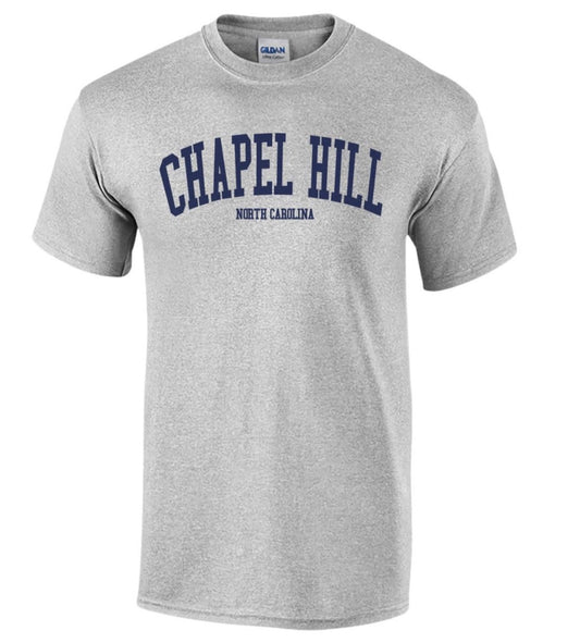SHB Ash Grey Chapel Hill, NC T-Shirt