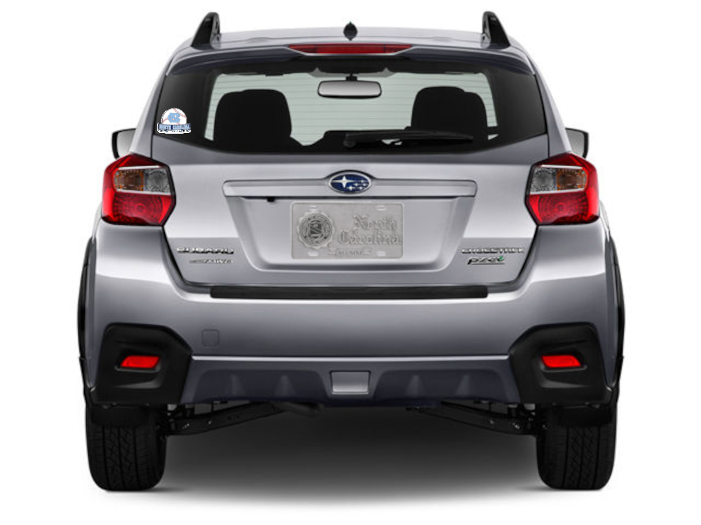 UNC Tar Heels Baseball Decal Sticker