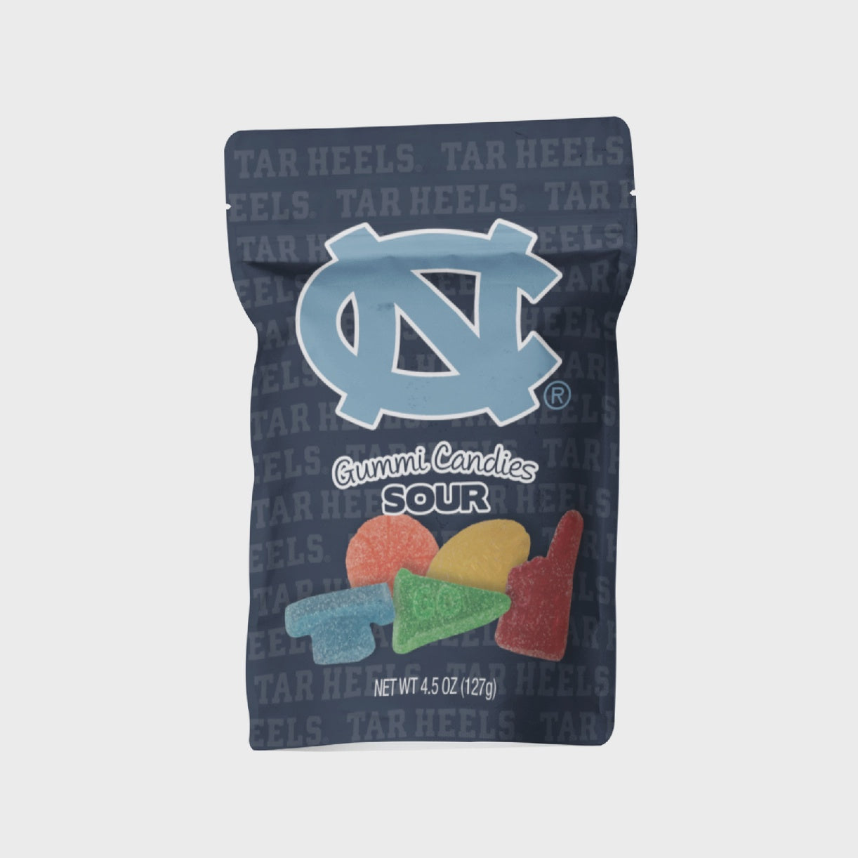 North Carolina Tar Heels Sour Gummies