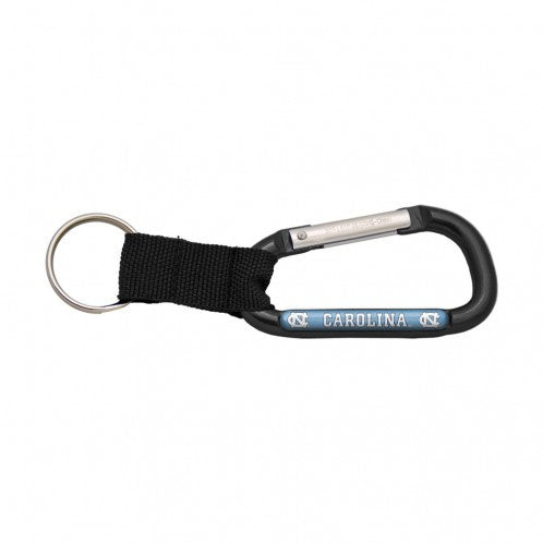 North Carolina Tar Heels Wincraft Black UNC Carabiner Key Chain