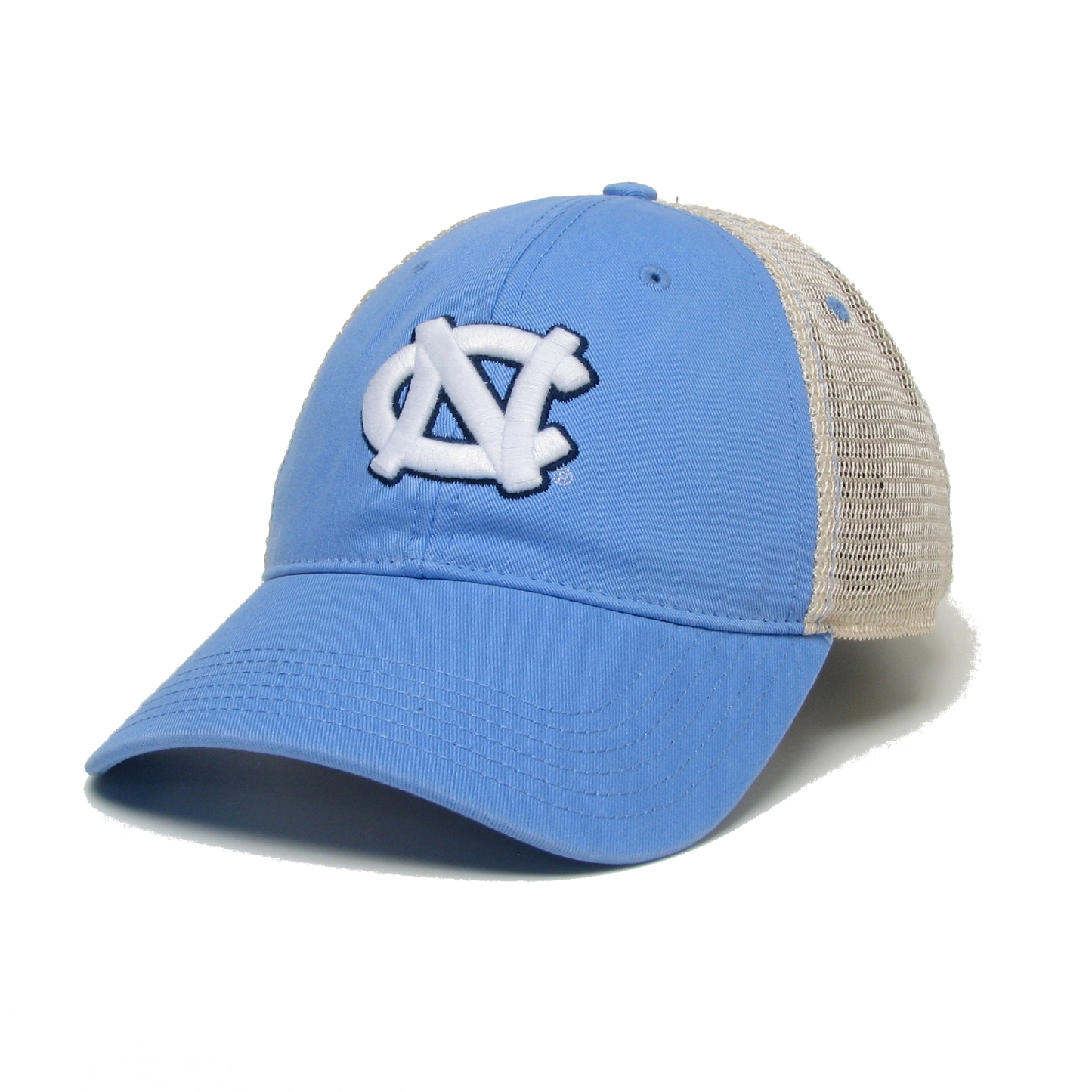 UNC Champ Trucker Hat Snapback in North Carolina Blue