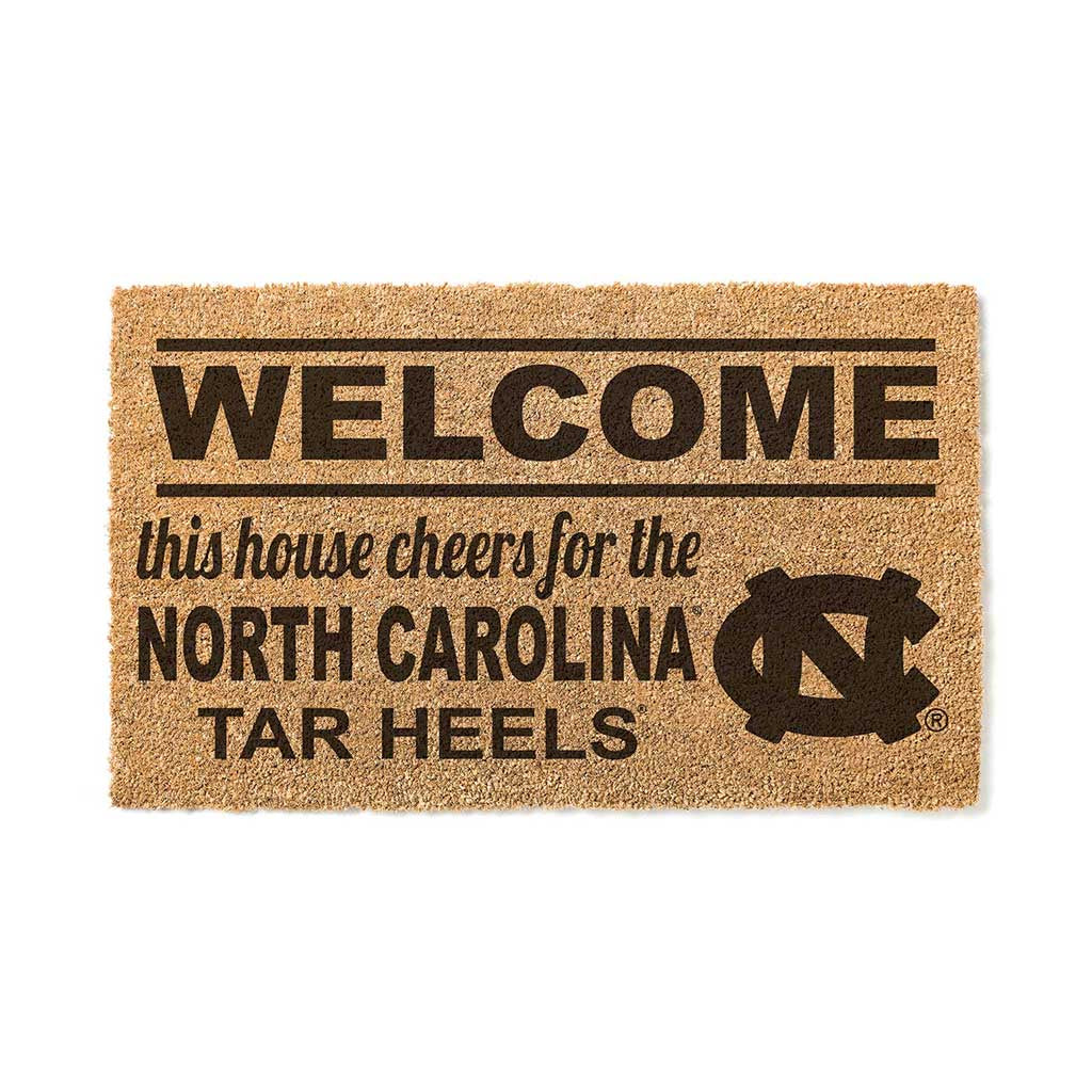 Tar Heels House Door Mat Front Door Rug Direct