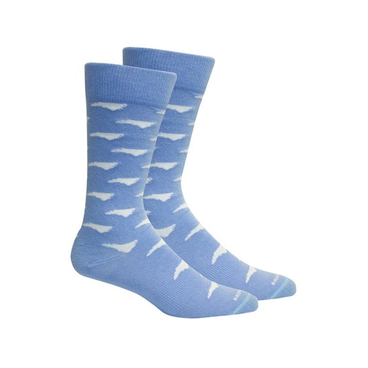 Carolina Blue North Carolina State Socks by Brown Dog