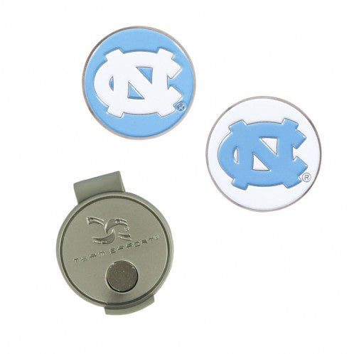 Carolina Golf Hat Clip and  Ball Marker by Wincraft UNC Tar Heels