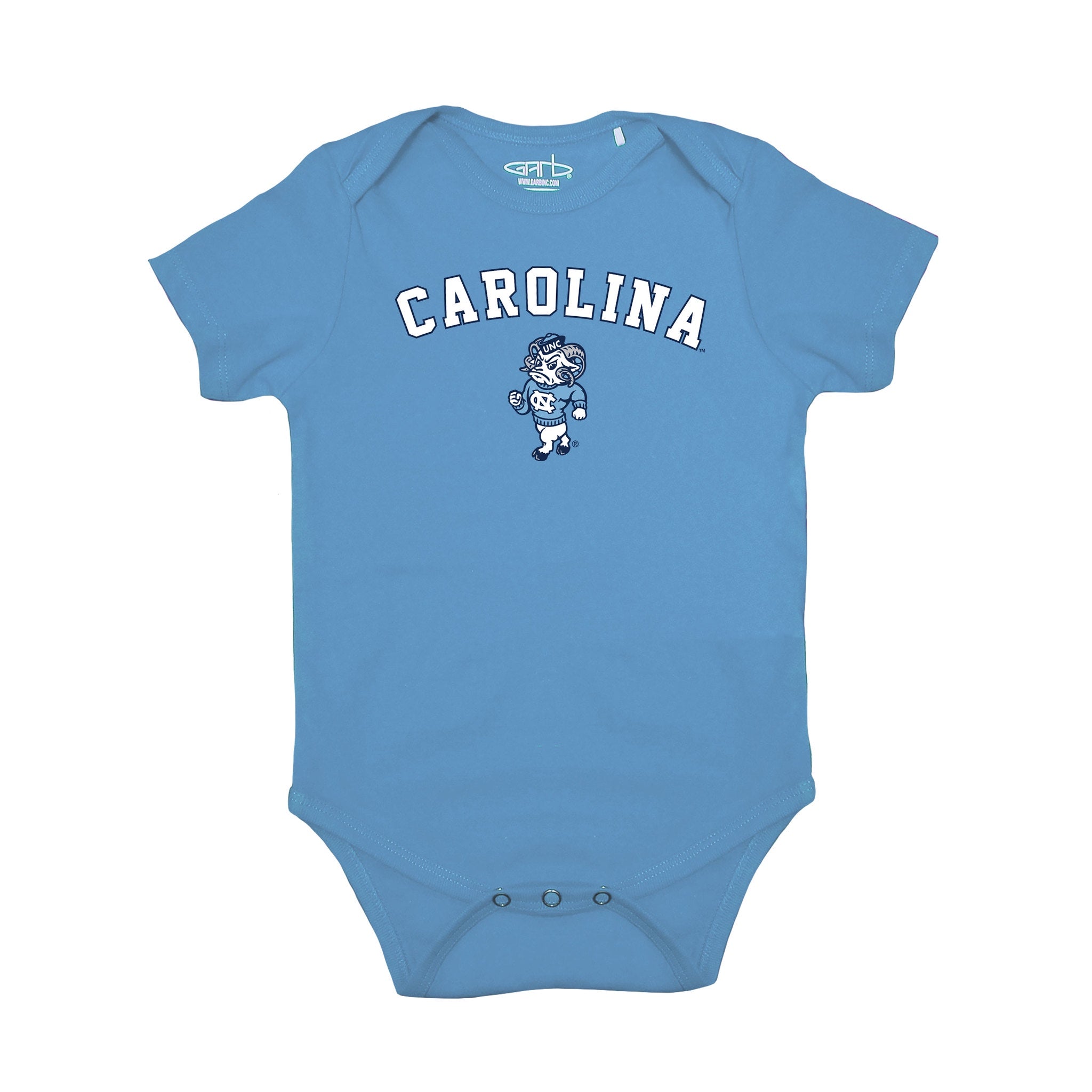 North Carolina Tar Heels Two Feet Ahead UNC Girls Romper 18M