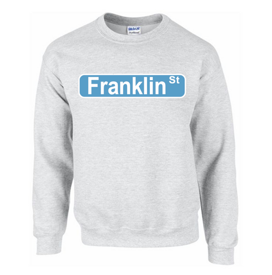 Franklin Street Adult Crewneck in Grey