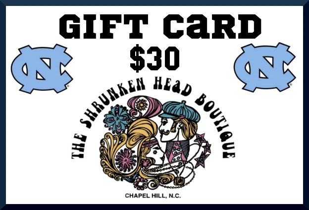 Shrunken Head Gift Card