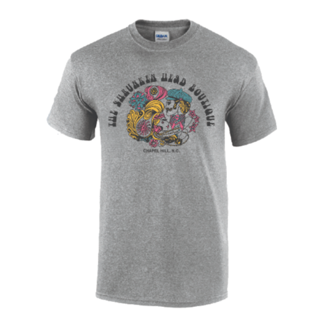 Kid's Shrunken Head Logo T-shirt in Grey
