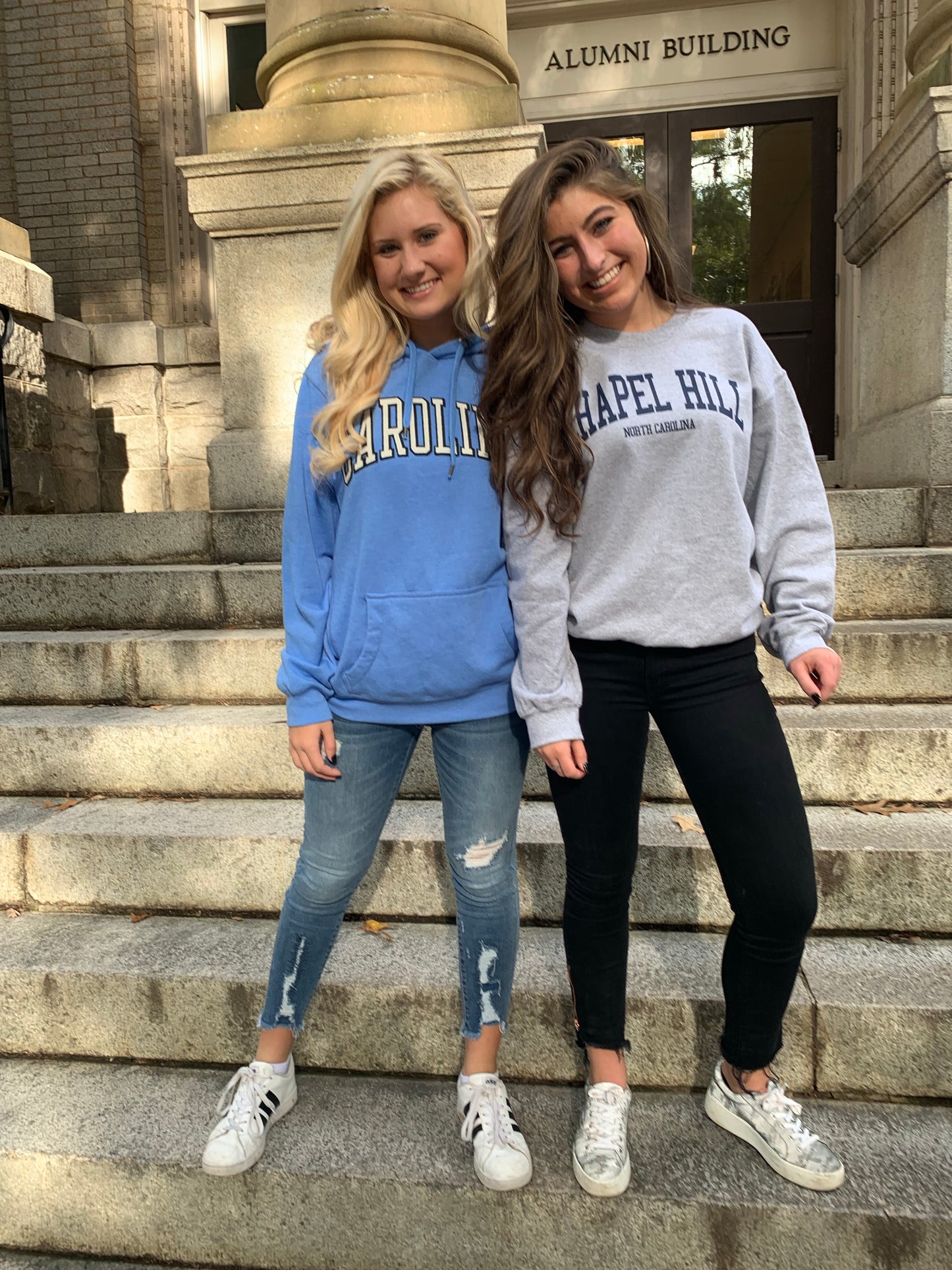 SHB Sport Grey Chapel Hill NC Crewneck Sweatshirt