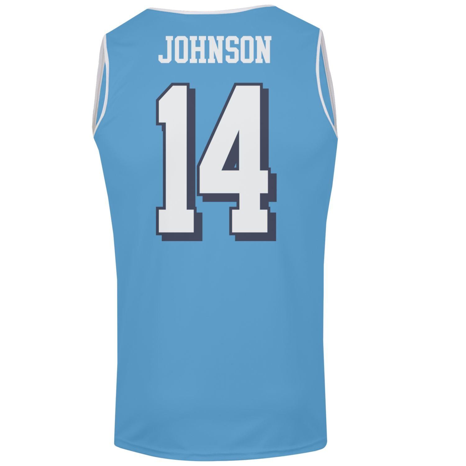 #1 North Carolina Tar Heels Jordan Youth Replica Team Basketball Jersey - Blue