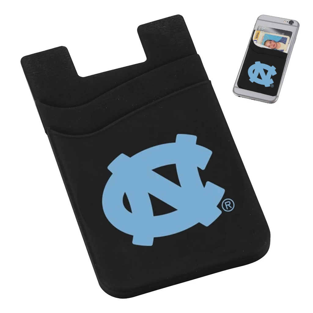 North Carolina Tar Heels Jardine Dual Pocket Black Phone Wallet North Carolina Tar Heels Jardine Dual Pocket Black Phone Wallet