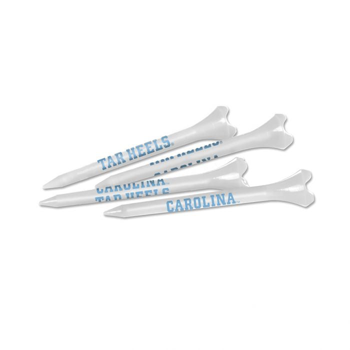 Carolina Tar Heels White Golf Tees - 40 Pack