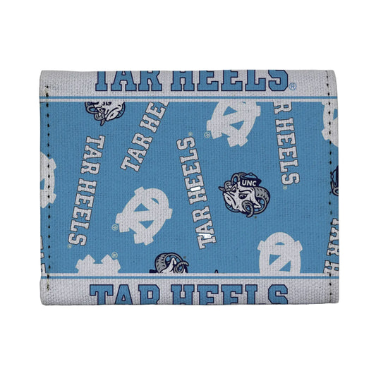 UNC Canvas Trifold Wallet