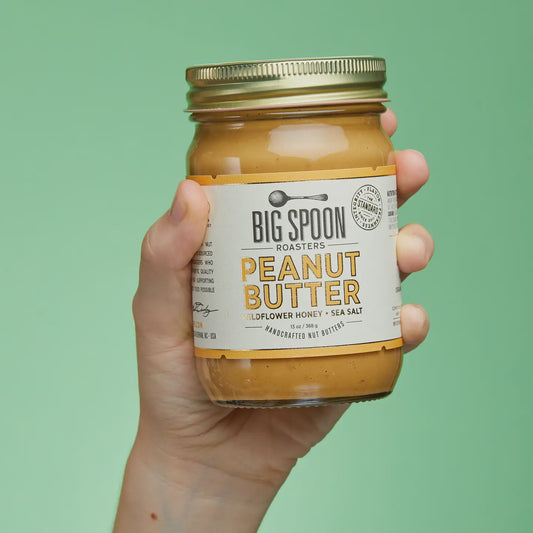 Peanut Butter with Wildflower Honey - 13 oz Jar