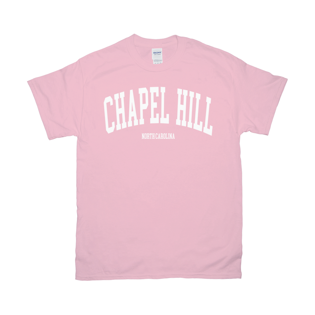 Chapel Hill North Carolina Classic Pink Adult T-Shirt