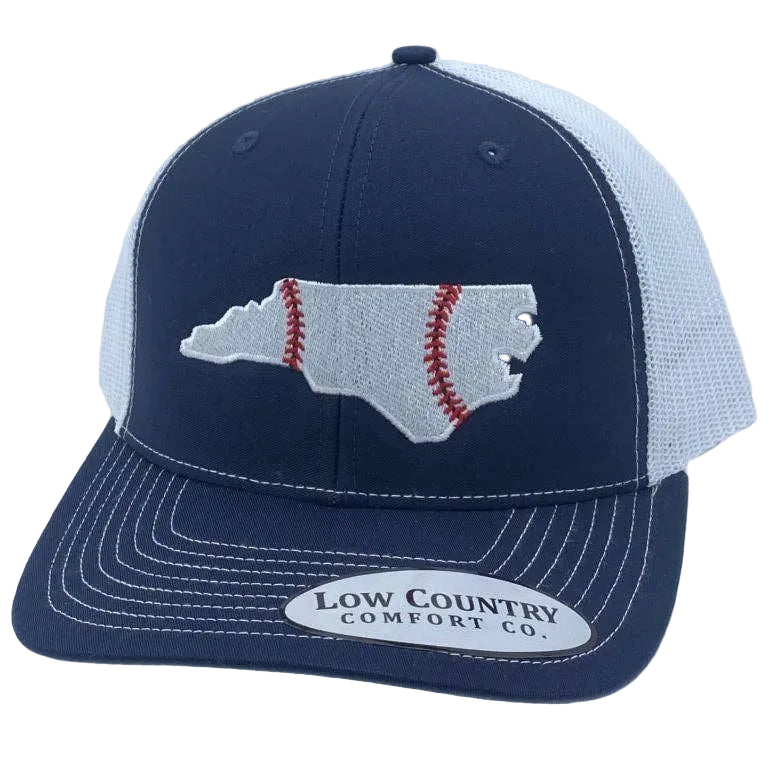 North Carolina Baseball Navy/White Hat