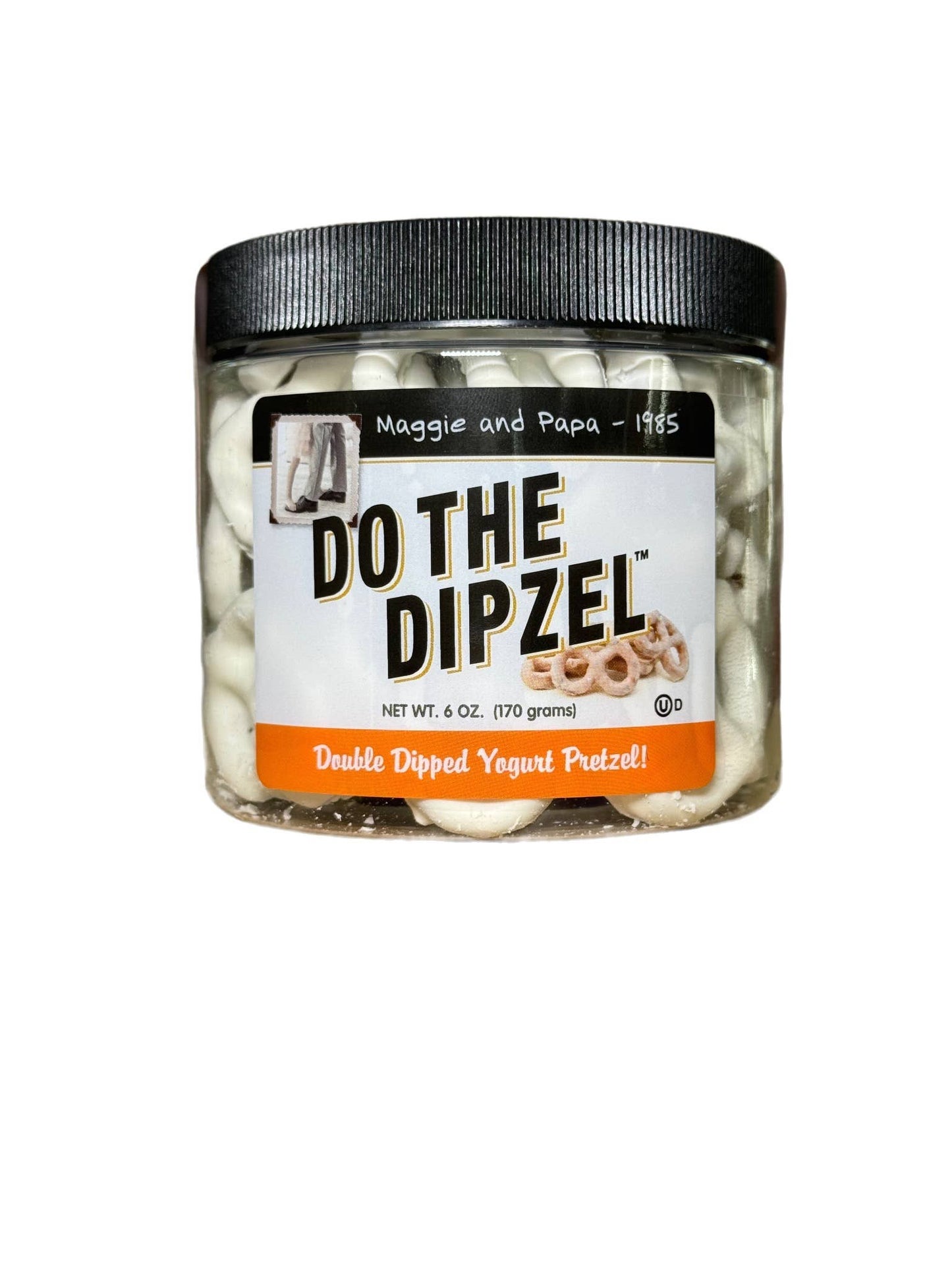 Do The Dipzel - Double Dipped Yogurt Pretzels 6 oz. Canister